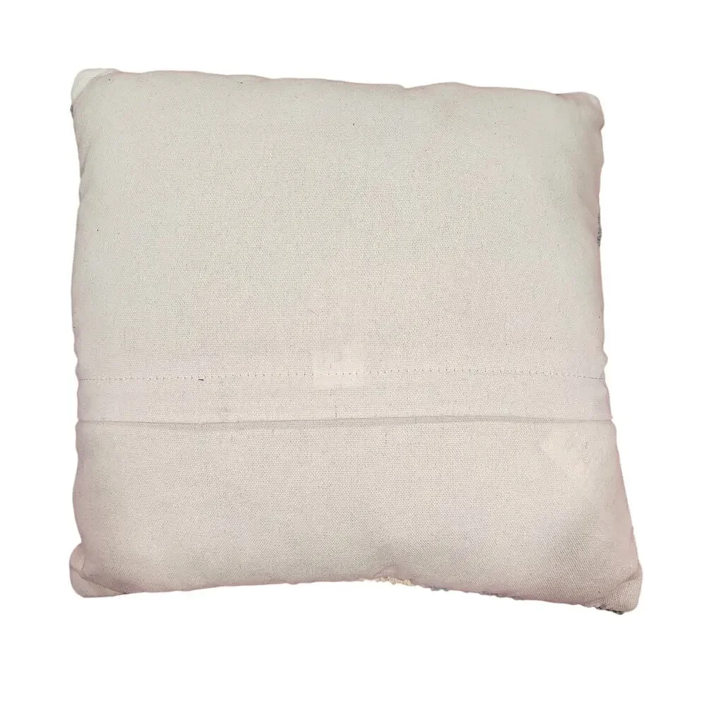 Peking Wool Decorative Throw Pillow Snowman Wreath Cardinal